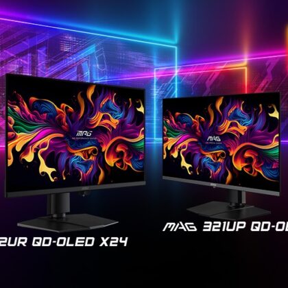 MSI Expands 32″ QD-OLED Lineup With MPG 322UR X24 & MAG 321UP X24: Ultimate 4K Visuals With Richer Blacks & Enhanced HDR Brightness