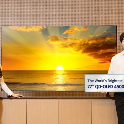 Samsung Launches Record-Setting QD-OLED TV with 4500 Nits Peak Brightness