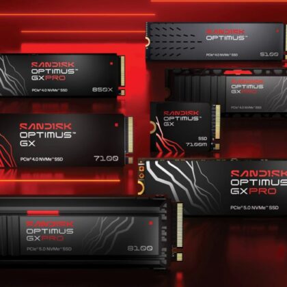 Sandisk Launches OPTIMUS M.2 SSDs for Gamers, Creators, and Pros