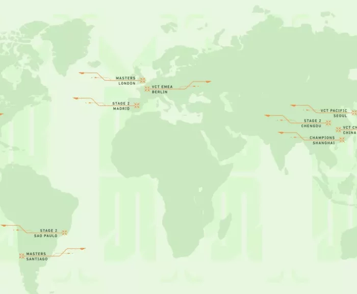 São Paulo, Busan, and Madrid to Host 2026 VCT Stage 2 Finals Weekends